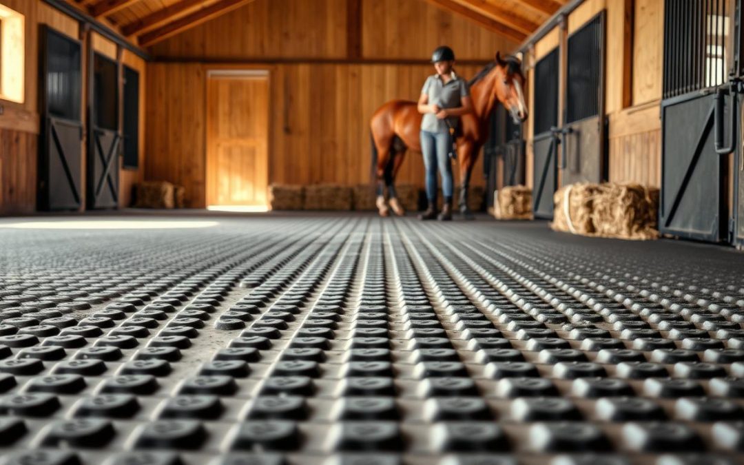 Horse stall mats